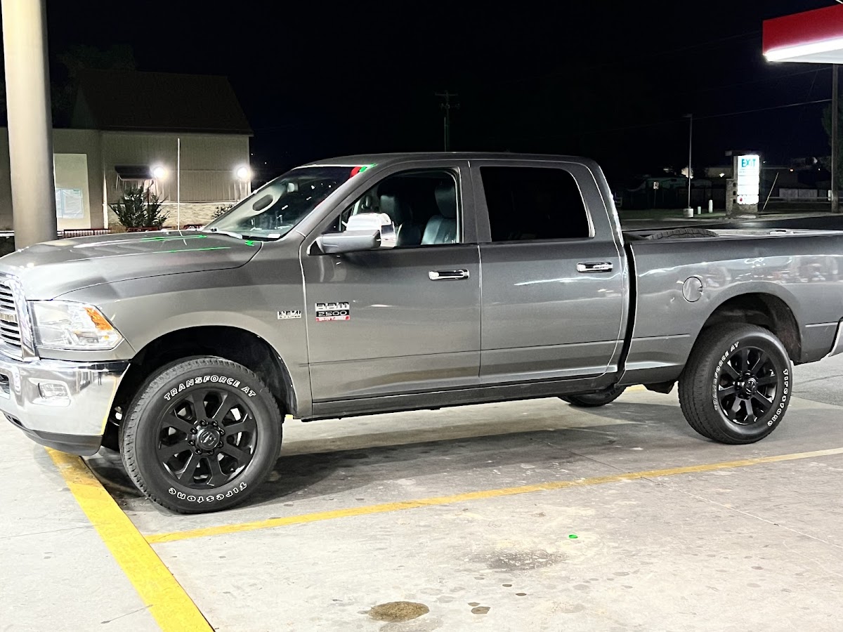 A clean truck back on the road after service at Platinum Auto Repair