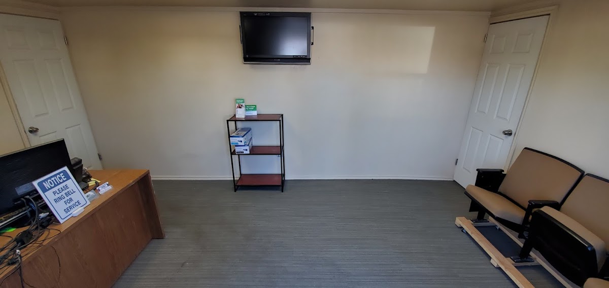 Inside the Platinum Auto Repair waiting area